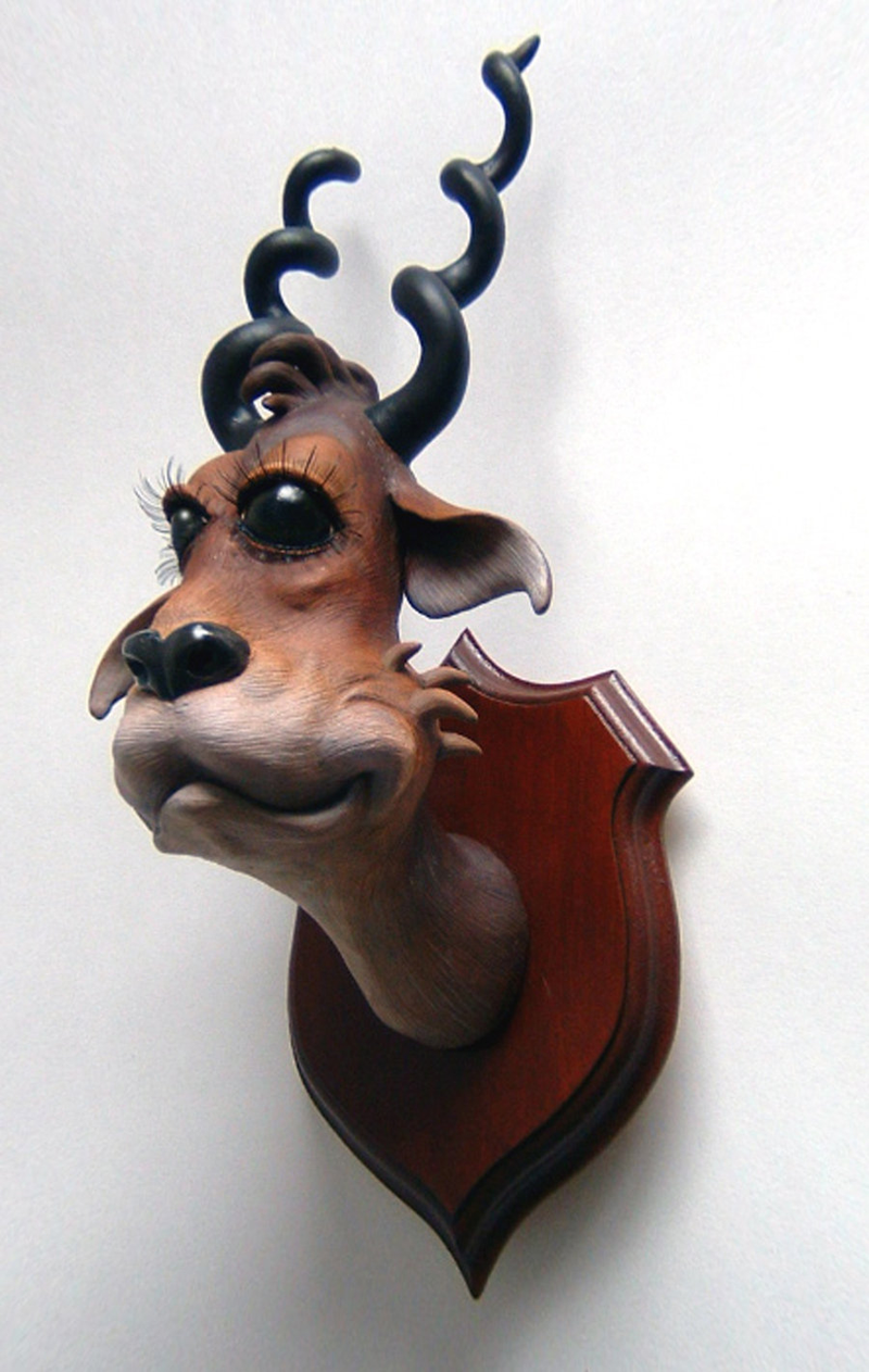 Illustration for article titled Dr. Seuss taxidermy is equal parts disturbing and charming